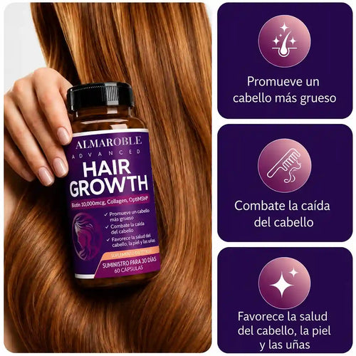 Crecimiento Avanzado del Cabello Para Mujeres
