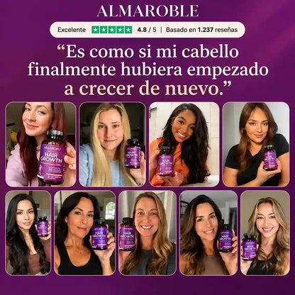 Crecimiento Avanzado del Cabello Para Mujeres